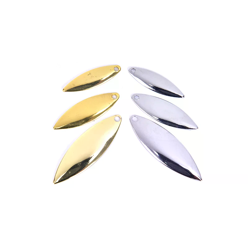 Fishing Lure Blade Bait - 50 buah Pisau Spinner Willow Hasil