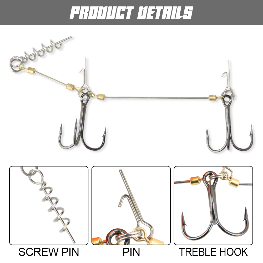 Sistem Kail Rig Spinpoler Pike - Fishing Lure Jerkbait ulasan dan harga