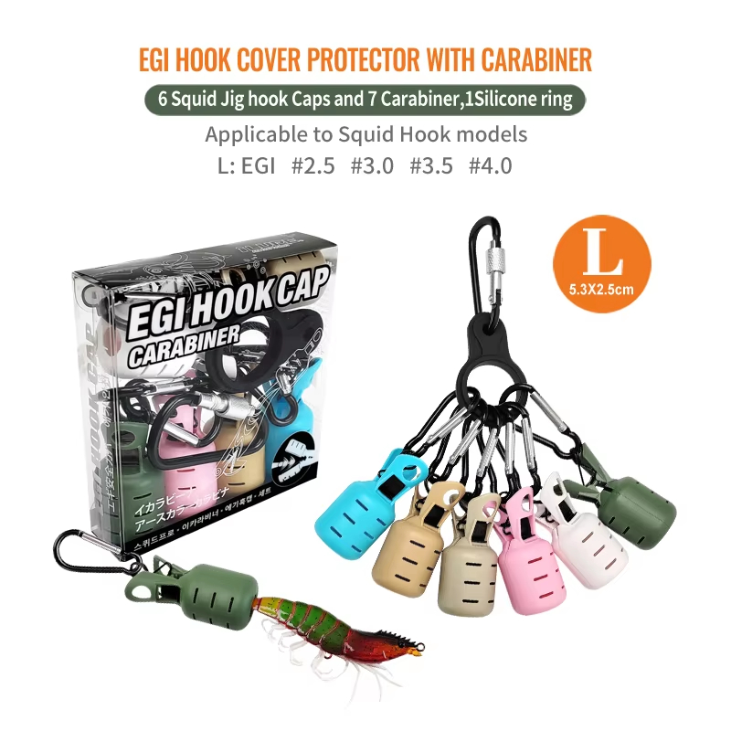 6pcs Kit Pelindung Tutup Kait  - Fishing Lure Jig ulasan dan harga