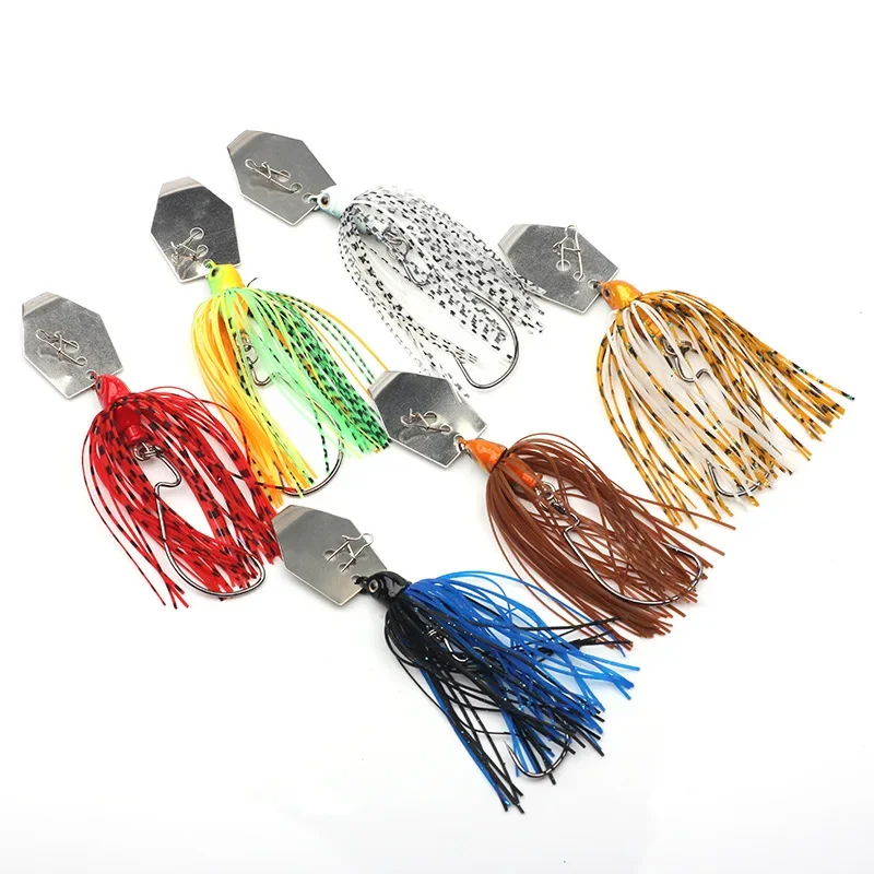 6 buah/set Kit umpan pancing C - Fishing Lure Buzzbait ulasan dan harga