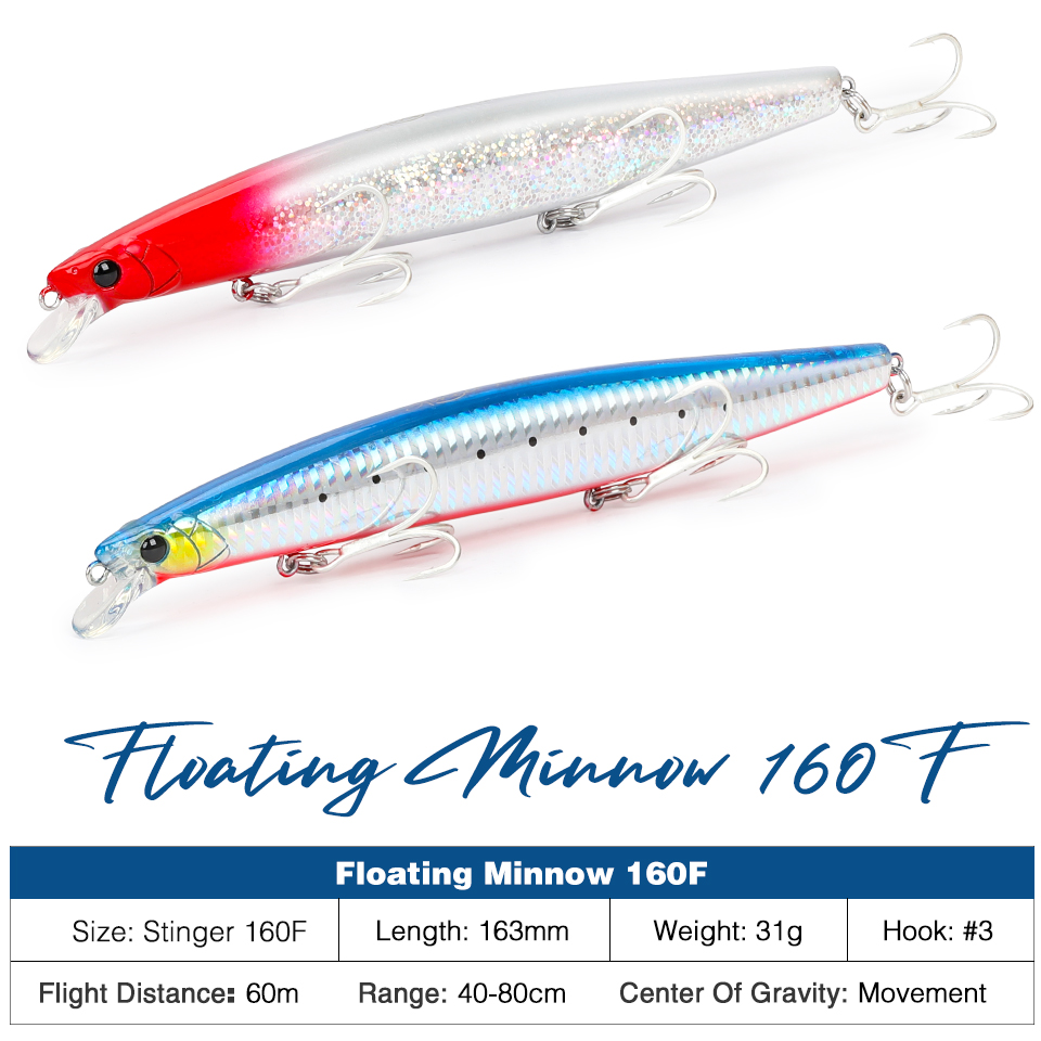 TSURINOYA 160F Umpan Pancing I - Fishing Lure Topwater ulasan dan harga