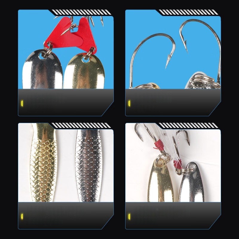 Perlengkapan Umpan Pancing 16  - Fishing Lure Spinnerbait ulasan dan harga
