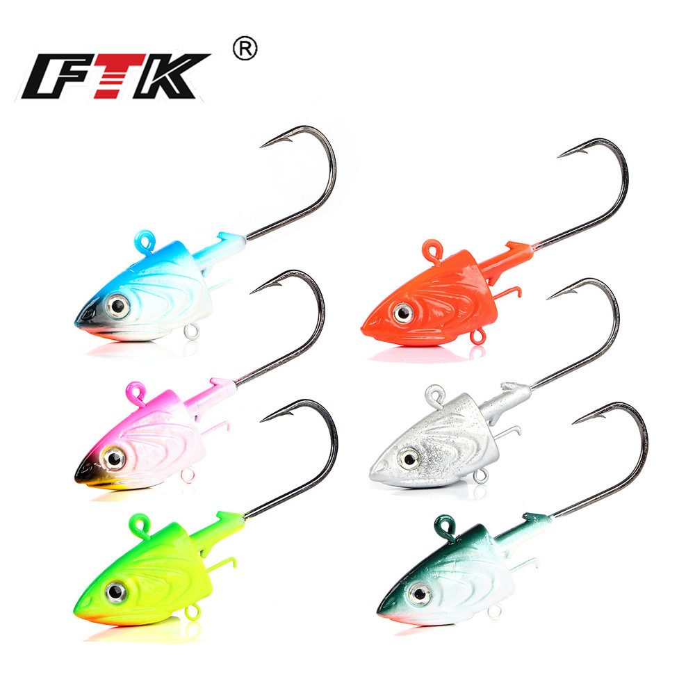 FTK 2 Buah Kail Pancing Kepala - Fishing Lure Soft Plastic ulasan dan harga