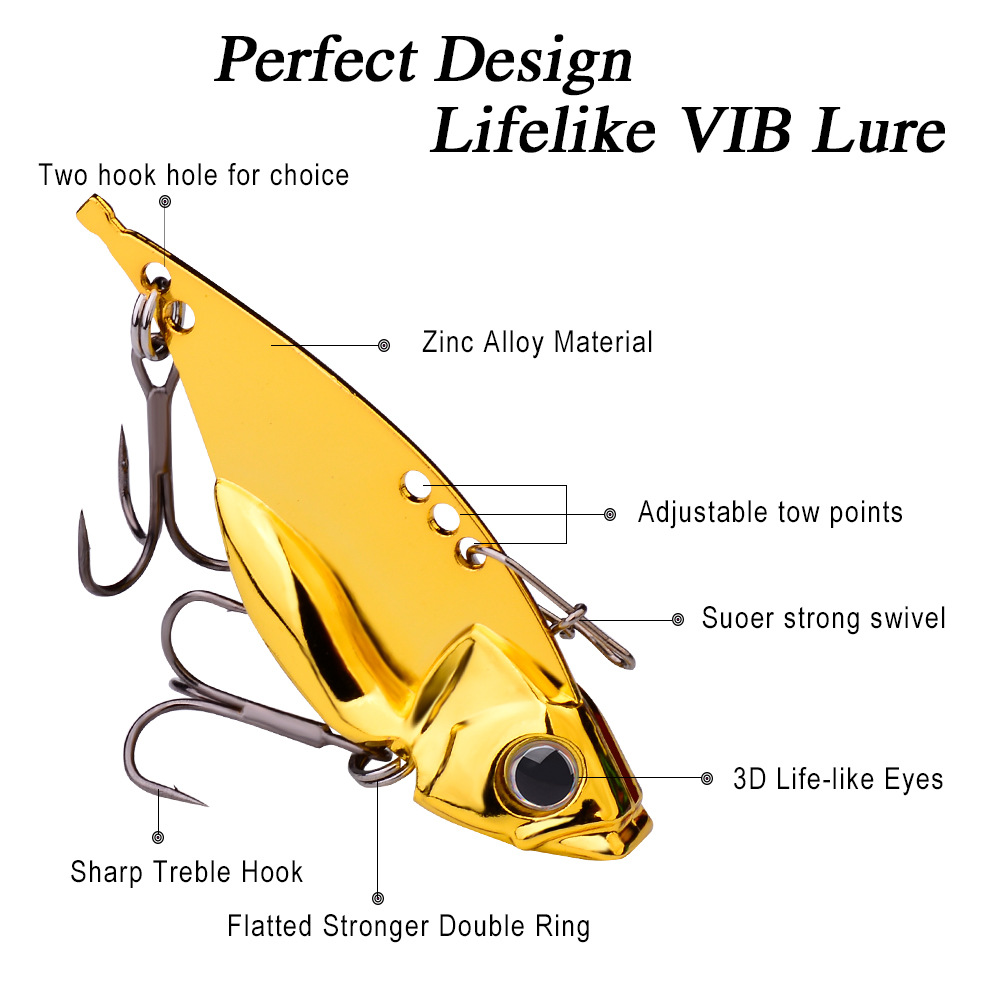 Umpan Pancing Bilah Terukir Pe - Fishing Lure Blade Bait ulasan dan harga